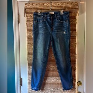 Madewell Extra High Rise Skinny Jeans